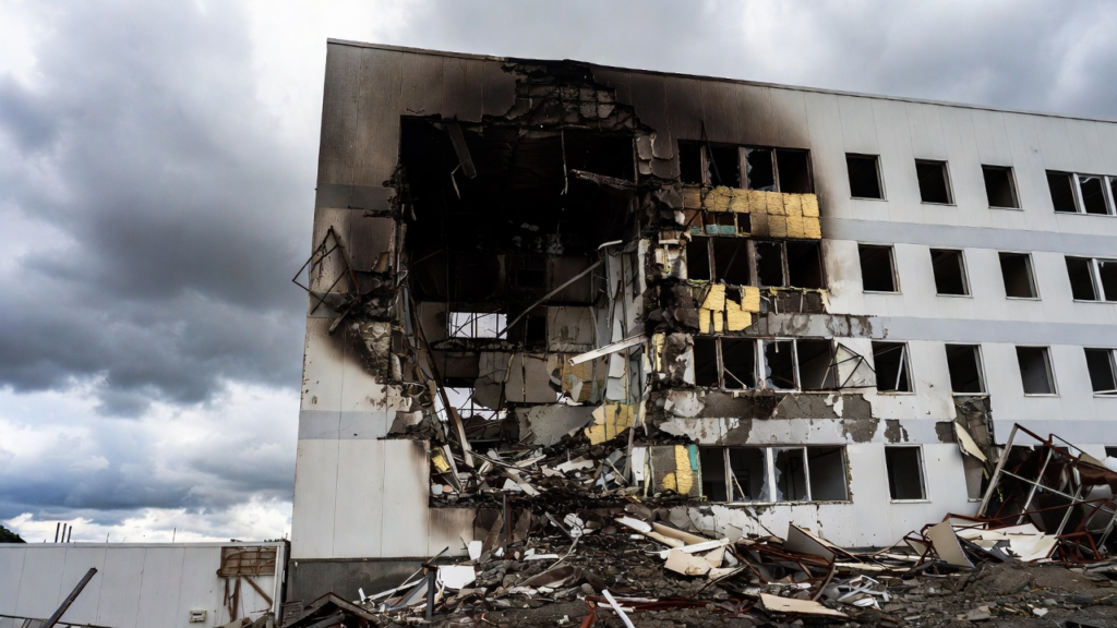 İran BAE'deki Dev ABD Bankasını Vurdu