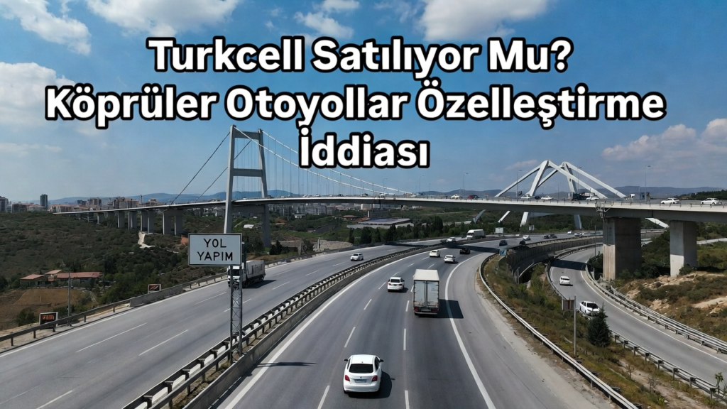 Turkcell Satılıyor Mu? Köprüler Otoyollar Özelleştirme İddiası