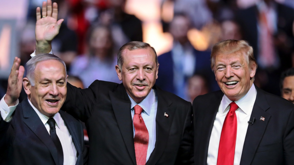 netanyahu, erdoğan ve trump