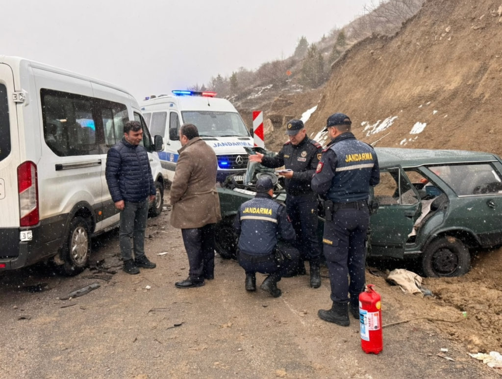 Gümüşhane'de Öğretmen Servisi