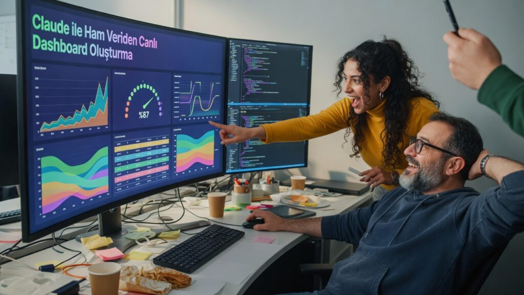 Claude ile Ham Veriden Canlı Dashboard Oluşturma Yöntemleri Gelişiyor