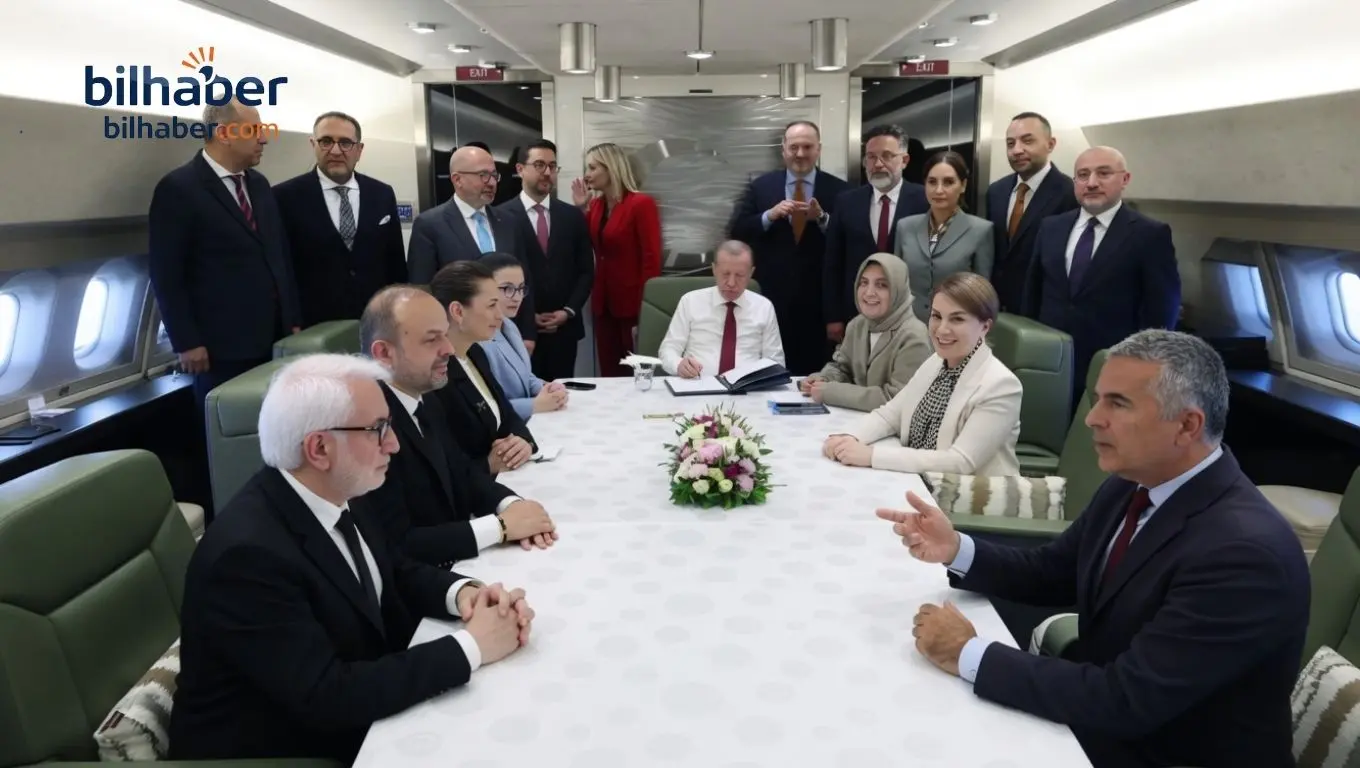 Erdoğan'ın uçak sohbetinde gündeme gelen isimler kimler?