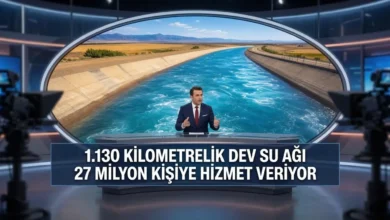 1.130 Kilometrelik Dev Su Ağı 27 Milyon Kişiye Hizmet Veriyor