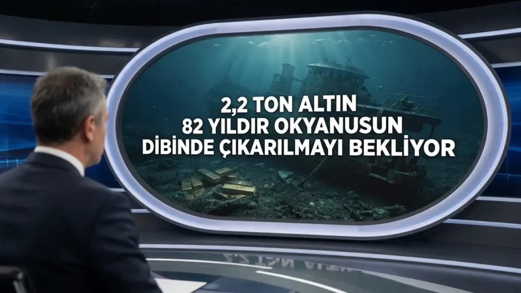 82 Yıldır Okyanusun Dibinde Bekleyen 2,2 Ton Altın!