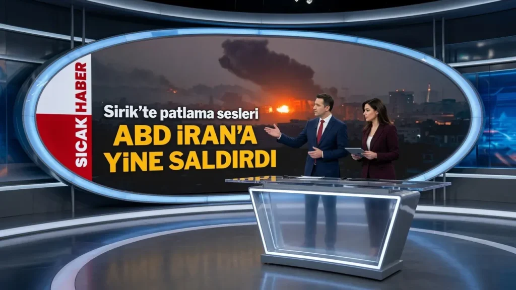 ABD İran'a Yeniden Hava Saldırısı Düzenledi! Hürmüz Boğazı Gerilimi Tırmanıyor