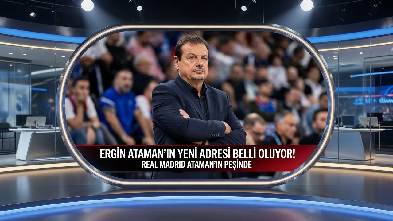 Ergin Ataman Real Madrid'in Başantrenör Adayları Arasında!