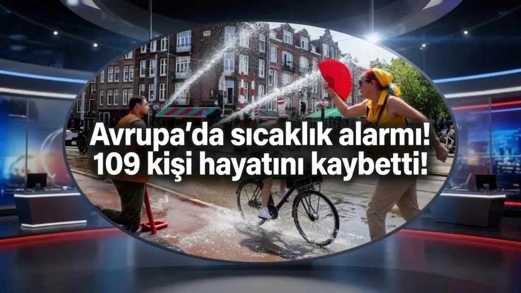 Fransa Paris'te sıcak hava dalgası acil durum önlemleri devreye alındı!