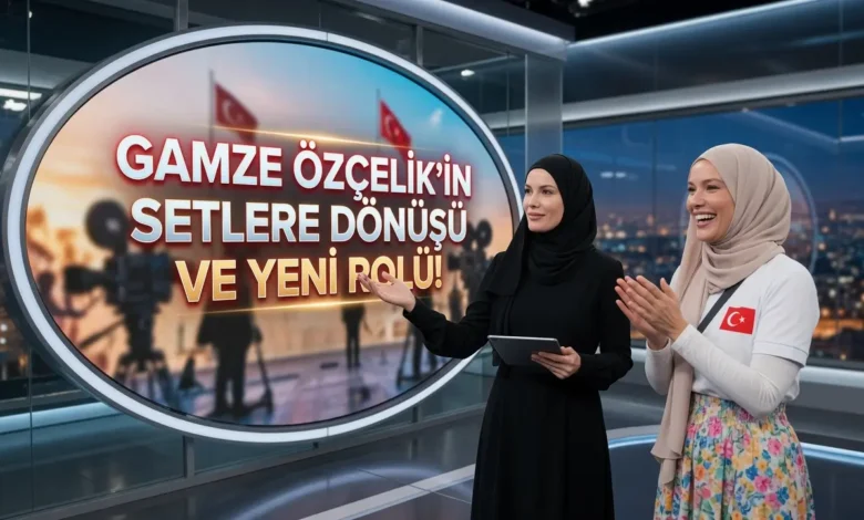 Gamze Özçelik'in Setlere Dönüşü ve Yeni Rolü
