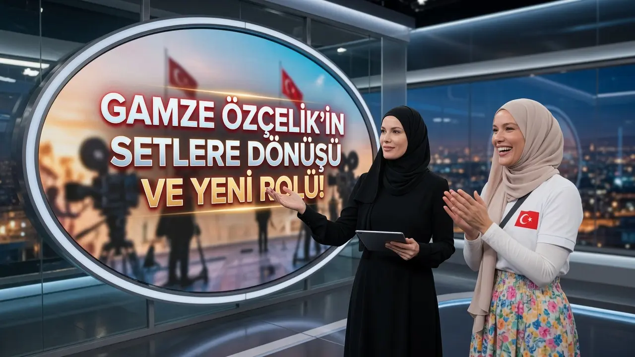 Gamze Özçelik'in Setlere Dönüşü ve Yeni Rolü