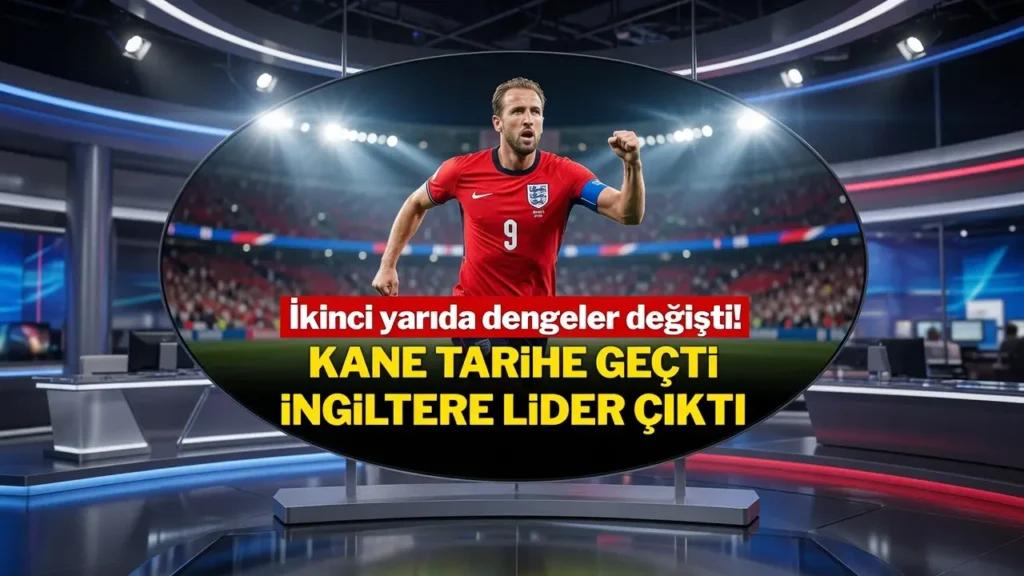 Harry Kane Rekoru Kırdı İngiltere Grup Lideri Oldu