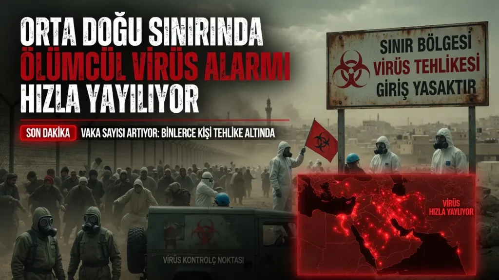 Orta Doğu Sınırında Ölümcül Virüs Alarmı Hızla Yayılıyor