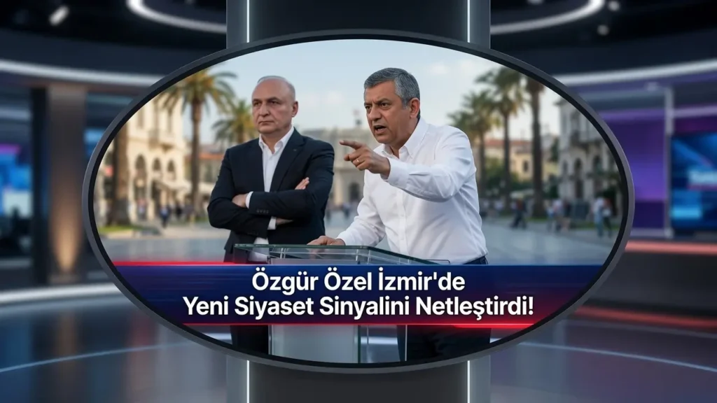 Özgür Özel İzmir’de Yeni Siyaset Sinyalini Netleştirdi!