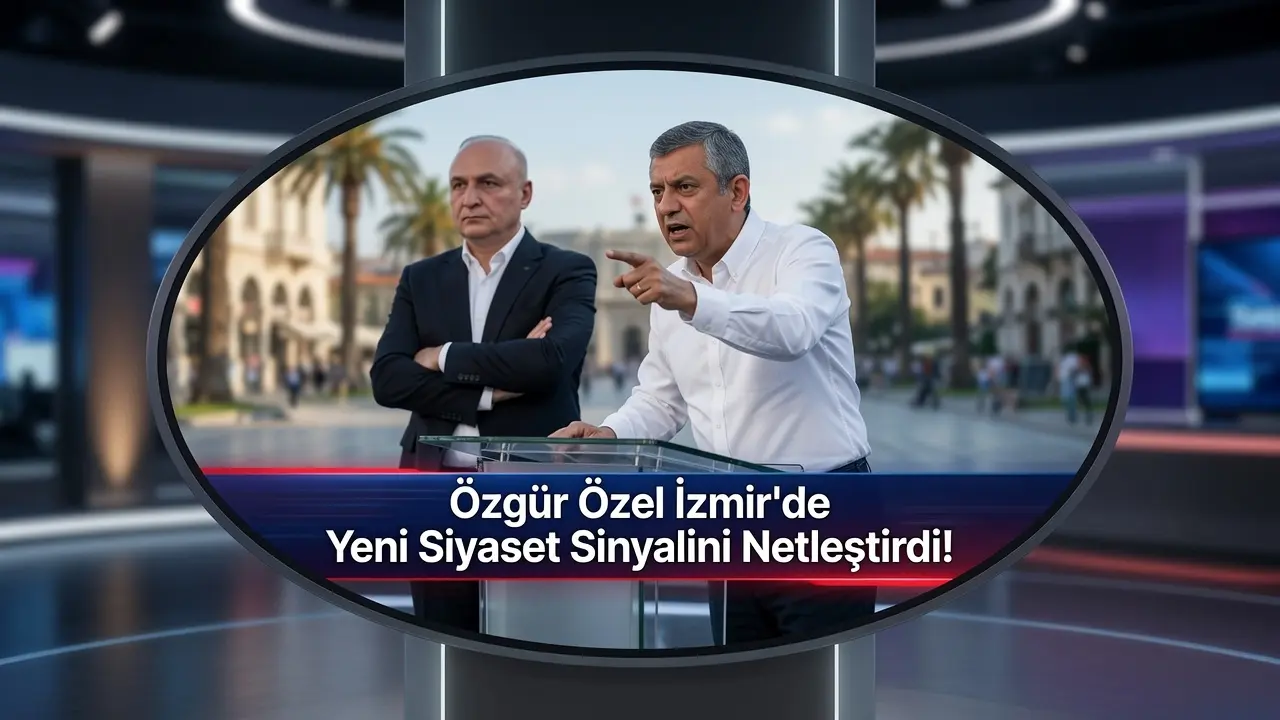 Özgür Özel İzmir’de Yeni Siyaset Sinyalini Netleştirdi!