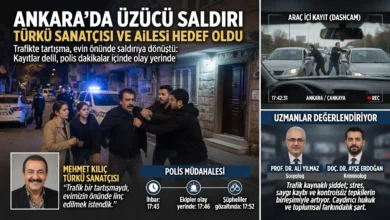 Ünlü türkücü trafikte maganda saldırısına uğradı