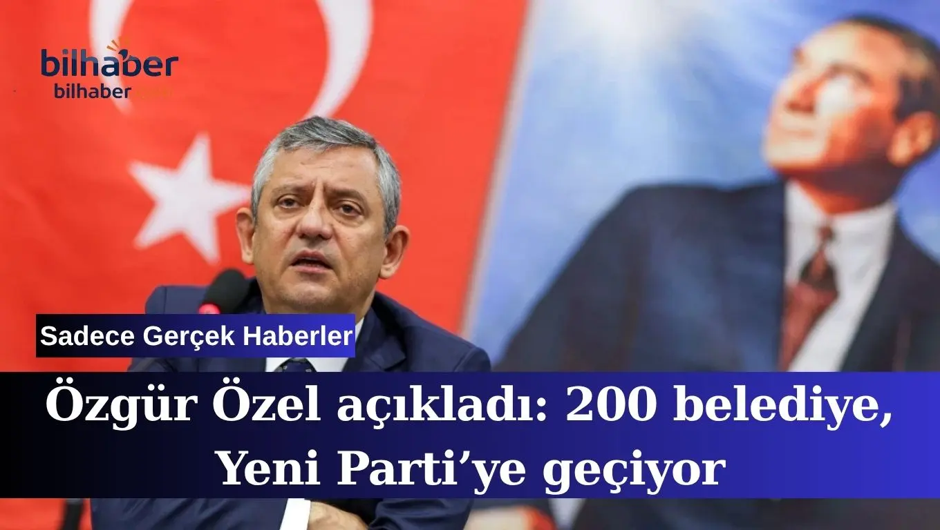 200 belediye yeni partiye geçiyor açıklaması gündemi salladı