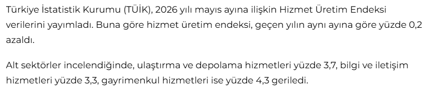 TÜİK Haziran Ayı Tarım Üretici Enflasyonunu Hangi Seviyede Açıkladı?