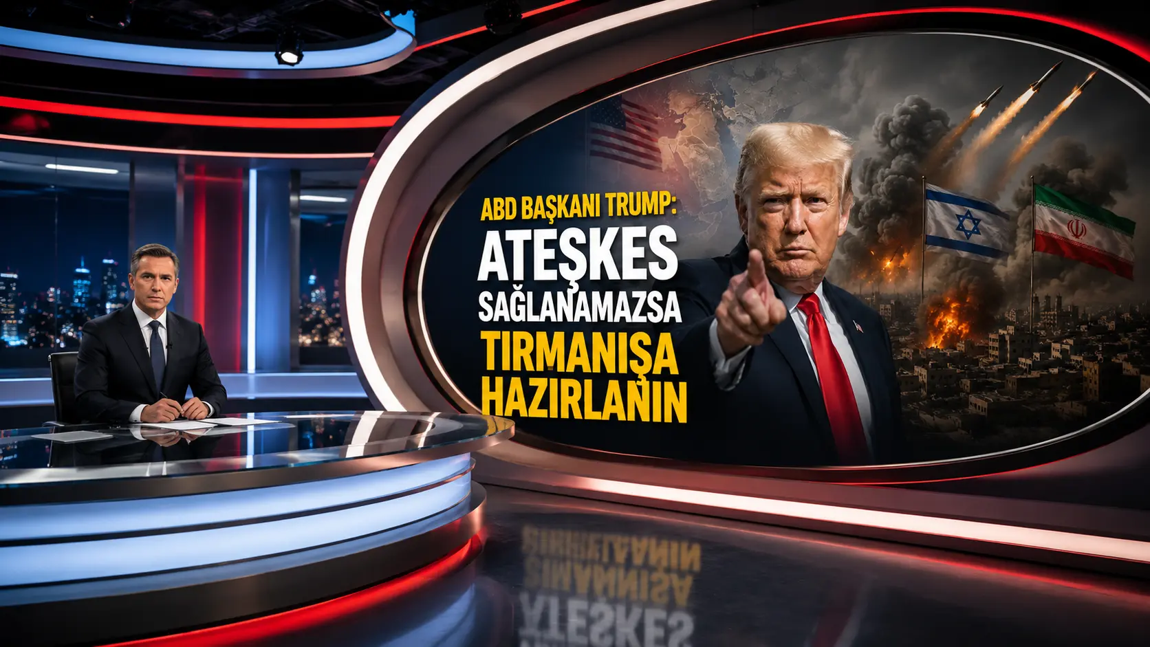 ABD ve İran krizinde Trump tarafından arabuluculara iletilen o mesaj