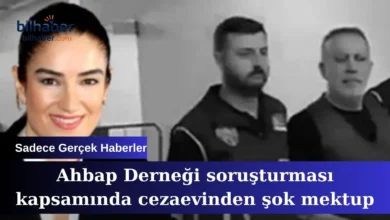 Ahbap Derneği soruşturması kapsamında cezaevinden şok mektup