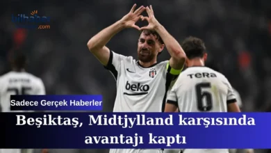 Beşiktaş Midtjylland karşısında tur kapısını araladı!