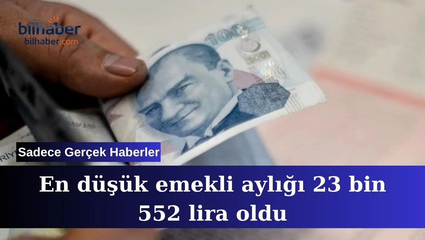 En düşük emekli maaşı düzenlemesi Resmî Gazete’de yürürlüğe girdi