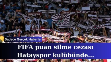 FIFA puan silme cezası Hatayspor kulübünde dengeleri değiştirdi