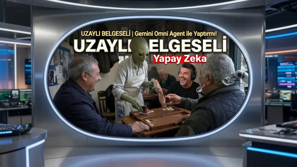 Gemini Omni ile Uzaylı Belgeseli Yapmak!