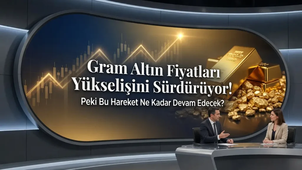 Gram Altın Fiyatları Yükselişini Sürdürüyor! Peki Bu Hareket Ne Kadar Devam Edecek?