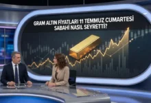 Gram altın fiyatları 11 Temmuz Cumartesi sabahı nasıl seyretti?