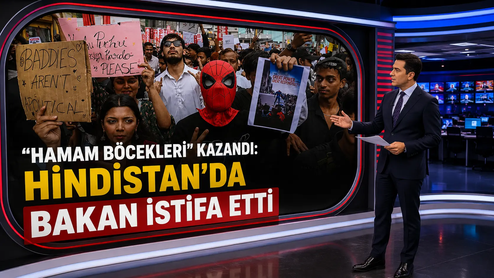 Hindistan hamam böceği skandalı hastaneyi sardı ve bakan istifa etti!