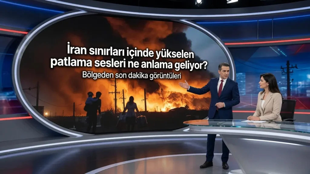 İran sınırları içinde yükselen patlama sesleri ne anlama geliyor?İran sınırları içinde yükselen patlama sesleri ne anlama geliyor?