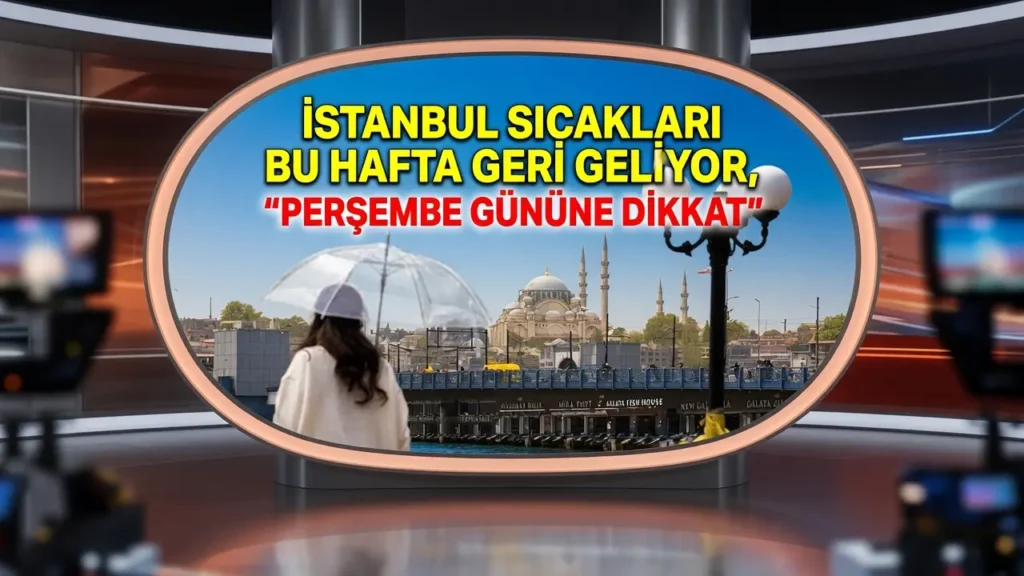 İstanbul Sıcakları Bu Hafta