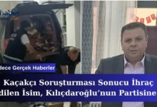 Kaçakçılık skandalı milletvekili transferi siyasette ses getirdi
