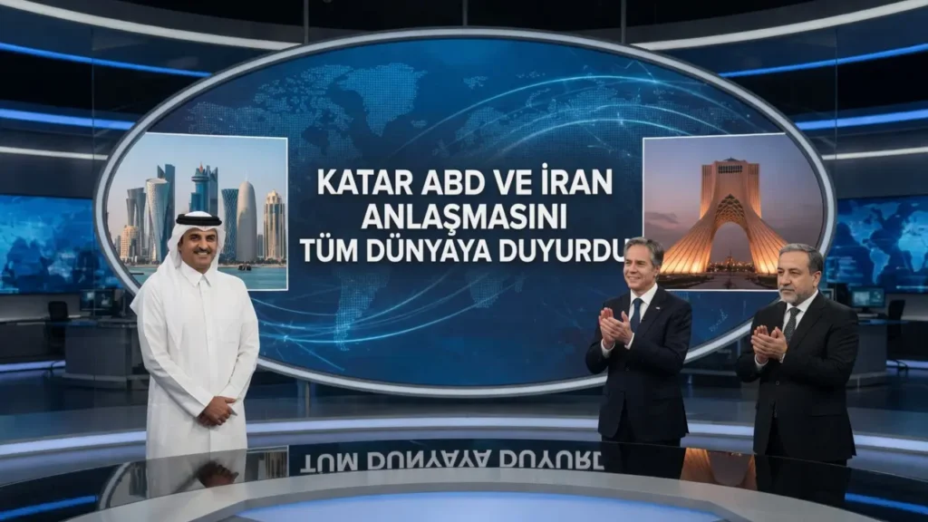 Katar ABD ve İran Anlaşmasını Tüm Dünyaya Duyurdu