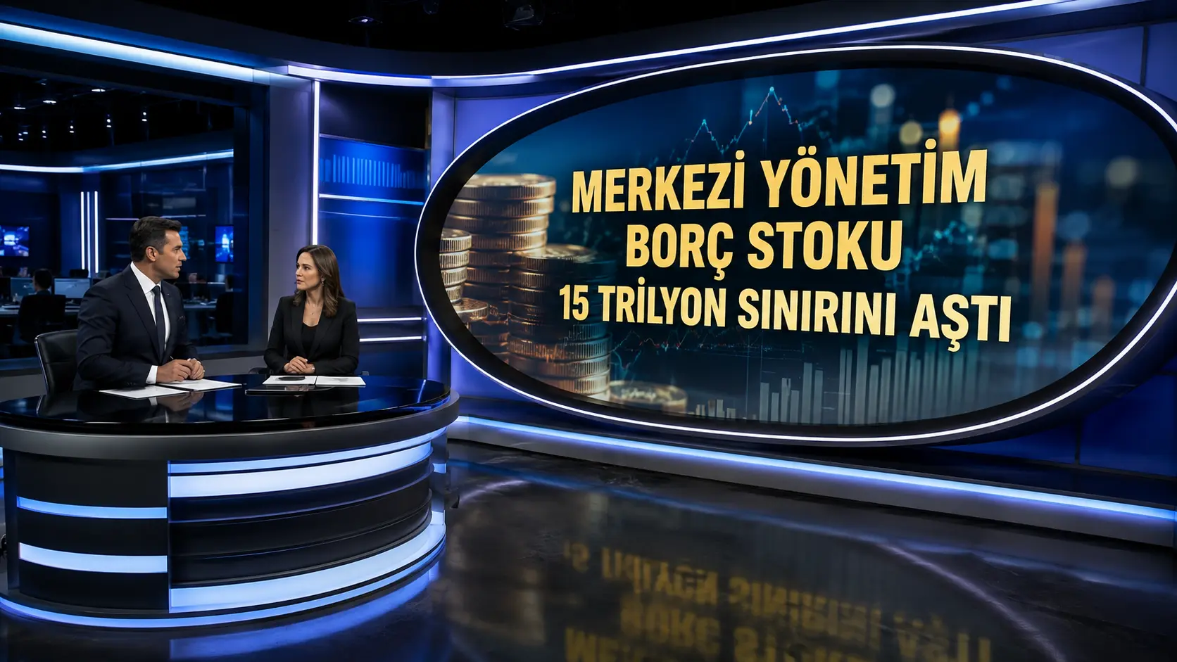 Merkezi yönetim borç stoku 15 trilyon sınırını aştı