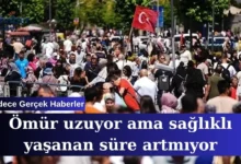 Ömür Uzuyor Sağlıklı Yaşanan Süre Artmıyor Türkiye Gerçeği