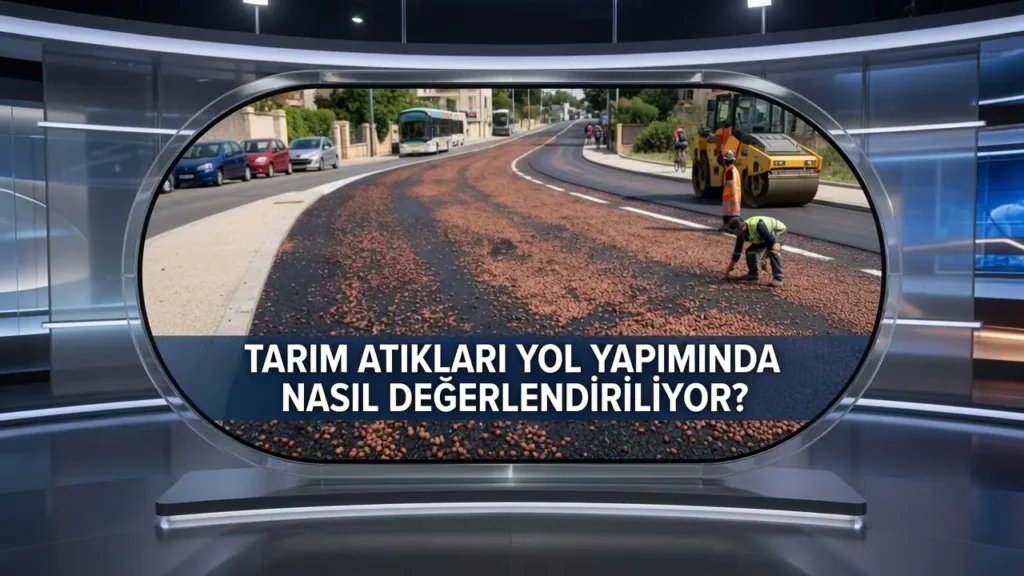Tarım atıkları yol yapımında nasıl değerlendiriliyor?