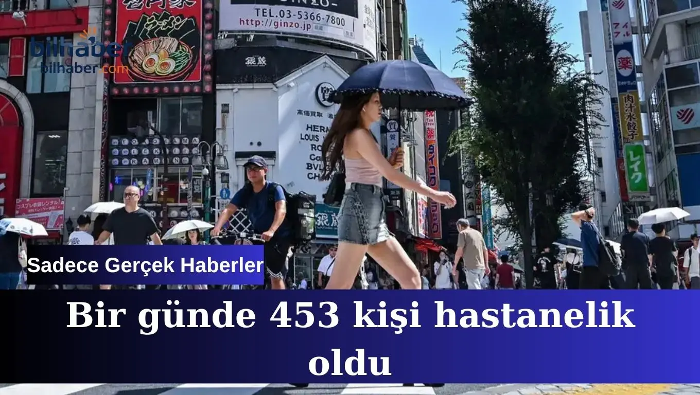Tokyo aşırı sıcaklar sebebiyle hastaneleri alarma geçirdi!