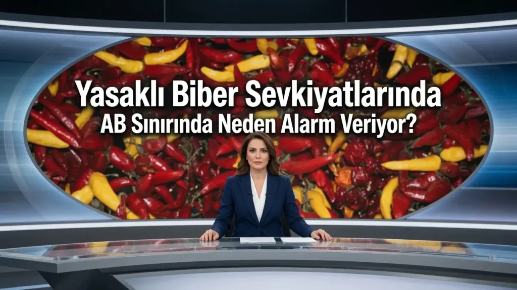 Yasaklı Biber Sevkiyatlarında AB Sınırında Neden Alarm Veriyor?