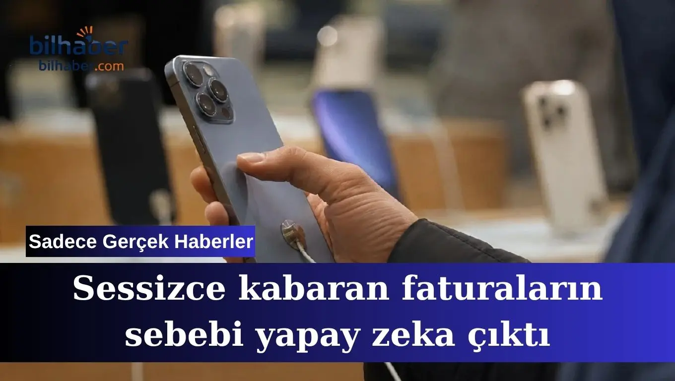 Zamlar peş peşe geldi ve faturaların yüksek çıkma sebebi yapay zekâ çıktı
