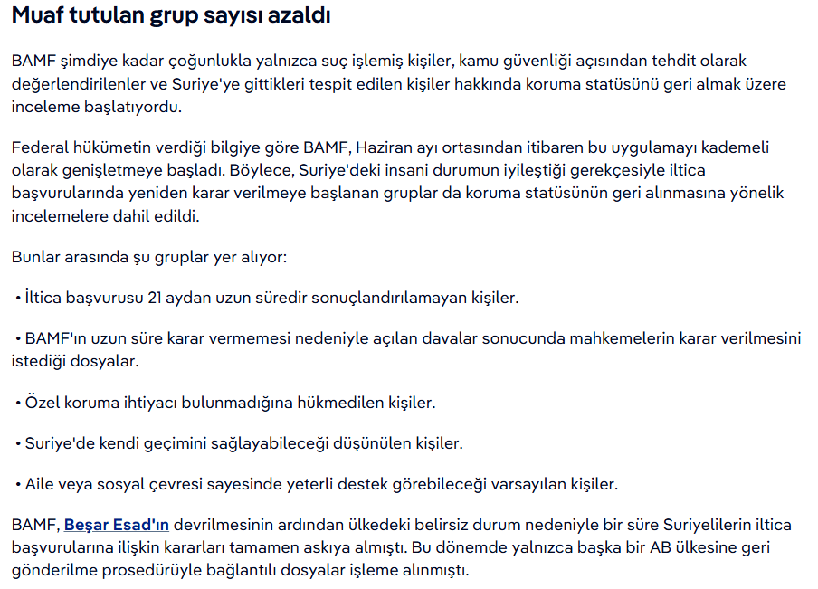 Koruma statüsü iptalleri