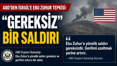 ABD, Ebu Zuhur Saldırısını Gereksiz Bir Tırmanış Olarak Nitelendirdi