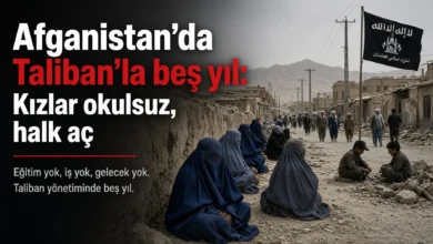 Afganistan'da 5 yıllık Taliban iktidarında kızlar okulsuz, halk aç kaldı