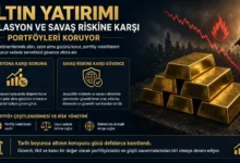 Altın yatırımı enflasyon ve savaş riskine karşı portföyleri koruyor