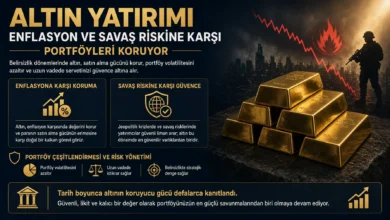Altın yatırımı enflasyon ve savaş riskine karşı portföyleri koruyor
