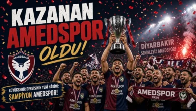 Amedspor Erzurumspor karşılaşmasında önemli bir başlangıç yaptı