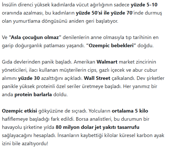 Zayıflama iğneleri mideyi değil beyni etkiliyor