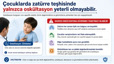 Çocuklarda zatürre tanısında yalnız dinleme yeterli olmayabilir