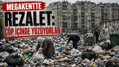 Çöp yığınları megakentte yaşamı felç ediyor