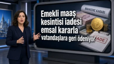 Emekli maaş kesintisi iadesi emsal kararla vatandaşlara geri ödeniyor