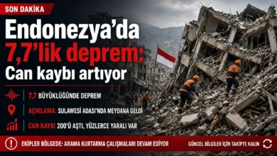 Endonezya deprem sonrası can kayıpları yükselirken kurtarma ekipleri zorlanıyor